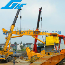 Large Load Hydraulic Knuckle Boom Port Crane,On Sale